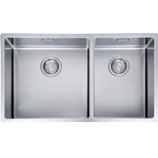 Franke Bolero 1 & 3/4 Bowl Sink - Stainless Steel
