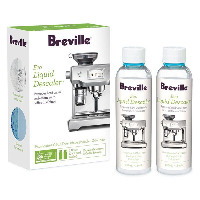 Breville 100ml Eco Liquid Descaler - 2 Pack