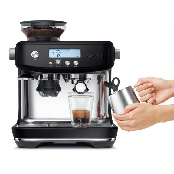 Breville The Barista Pro Manual Espresso Machine - Black Truffle
