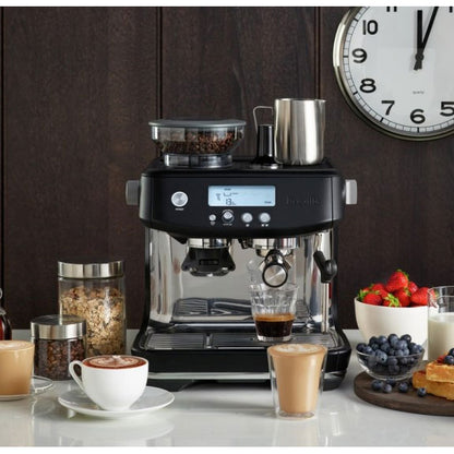 Breville The Barista Pro Manual Espresso Machine - Black Truffle