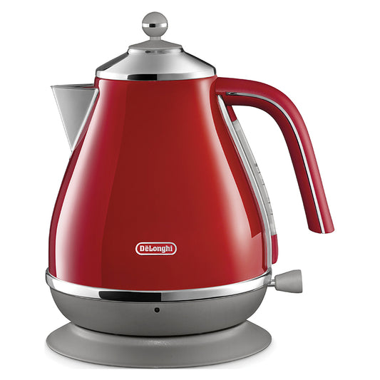 DeLonghi 1.7 Litre Icona Capitals Kettle - Tokyo Red
