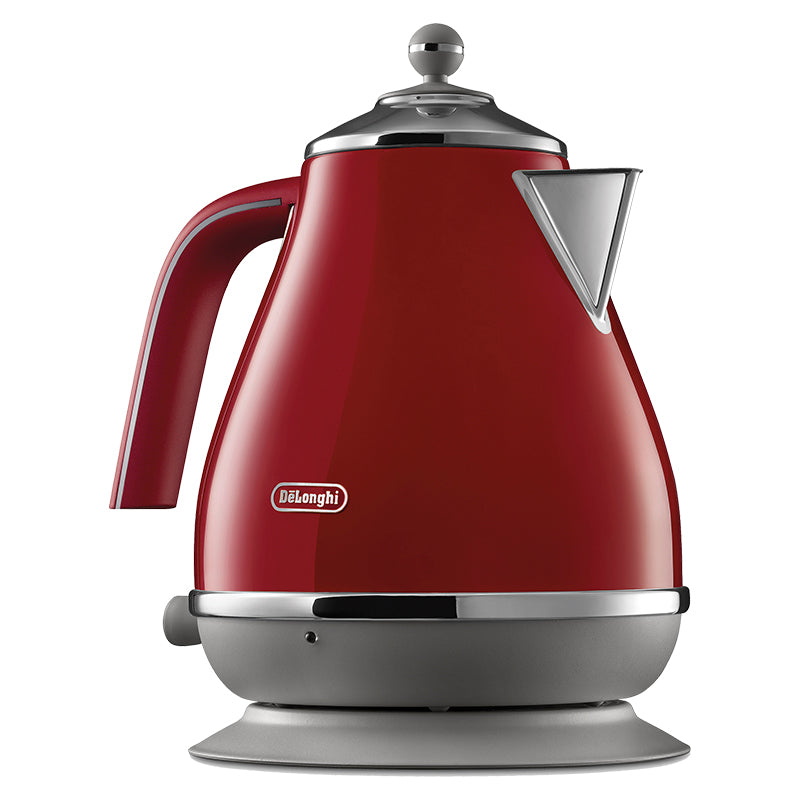 DeLonghi 1.7 Litre Icona Capitals Kettle - Tokyo Red
