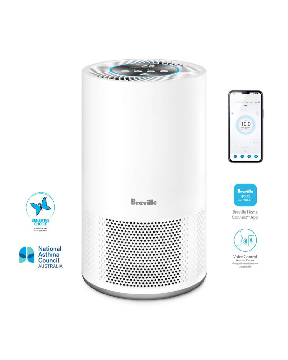 Breville The Smart Air Viral Protect Plus Purifier