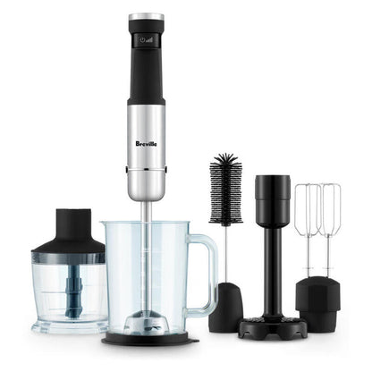 Breville The All-In-One Cordless Stick Blender - Stainless Steel