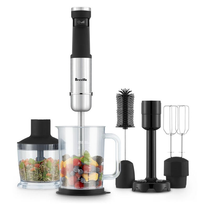 Breville The All-In-One Cordless Stick Blender - Stainless Steel