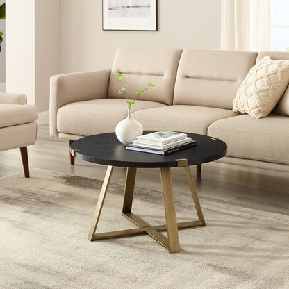 Capri Coffee Table - Black/Gold