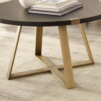 Capri Coffee Table - Black/Gold