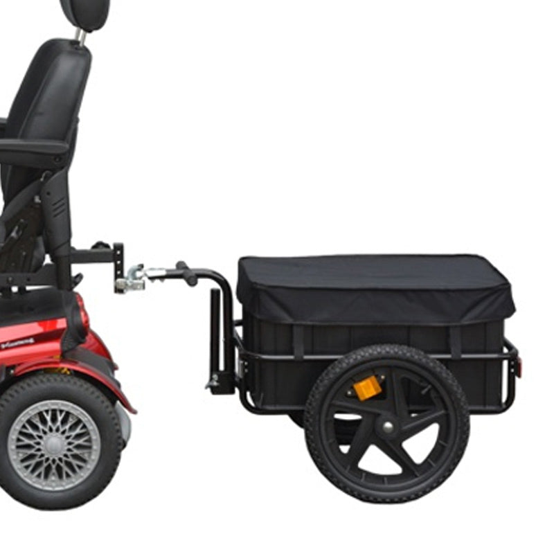 Top Gun Scooter Accessory Cargo Trailer - Black