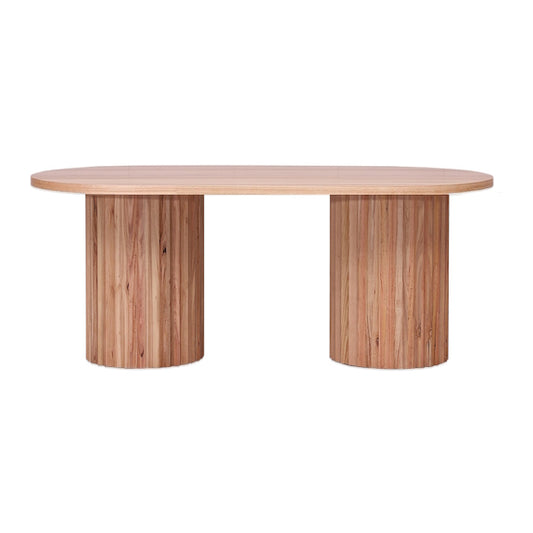 Caesar 210cm Dining Table - Messmate/Natural