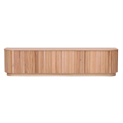 Caesar 2062mm Timber Entertainment Unit - Messmate/Natural