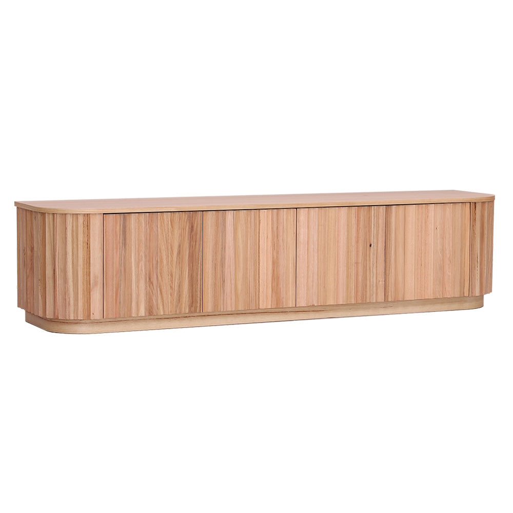 Caesar 2062mm Timber Entertainment Unit - Messmate/Natural