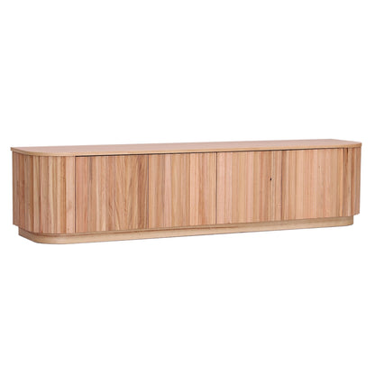 Caesar 2062mm Timber Entertainment Unit - Messmate/Natural