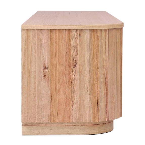 Caesar 2062mm Timber Entertainment Unit - Messmate/Natural