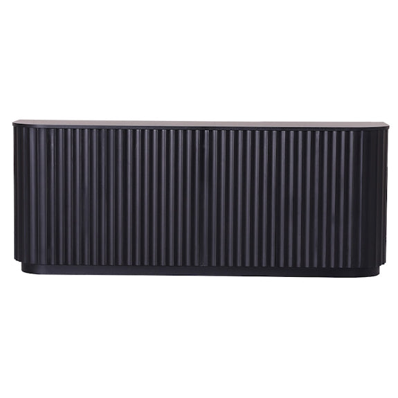 Caesar 2062mm Timber Buffet - Messmate/Black