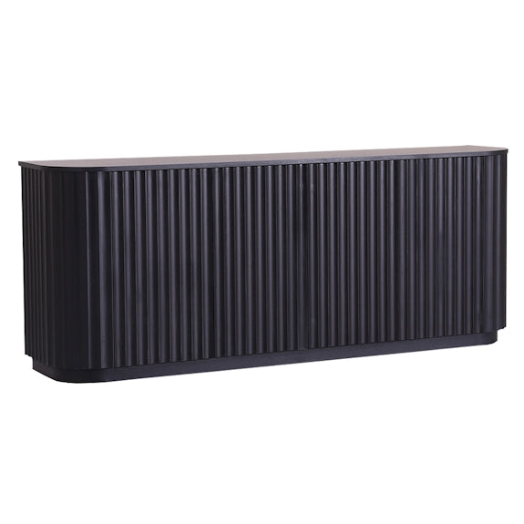 Caesar 2062mm Timber Buffet - Messmate/Black