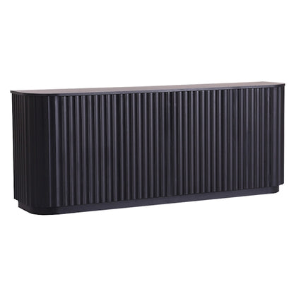 Caesar 2062mm Timber Buffet - Messmate/Black