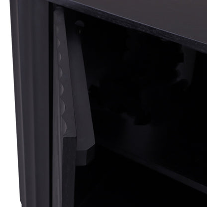 Caesar 2062mm Timber Buffet - Messmate/Black