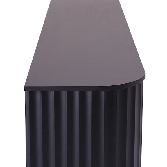 Caesar 2062mm Timber Buffet - Messmate/Black