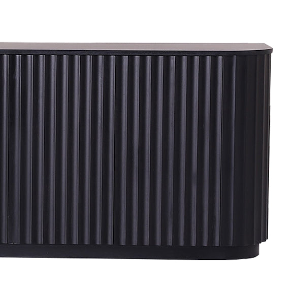 Caesar 2062mm Timber Buffet - Messmate/Black