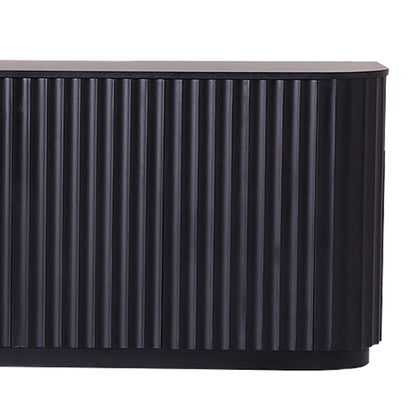 Caesar 2062mm Timber Buffet - Messmate/Black