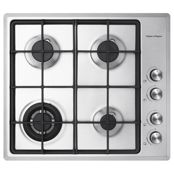 Fisher & Paykel 60cm Stainless Steel Gas Cooktop