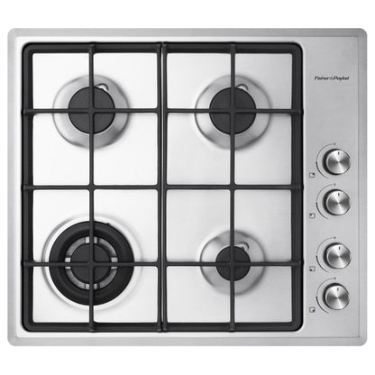 Fisher & Paykel 60cm Stainless Steel Gas Cooktop