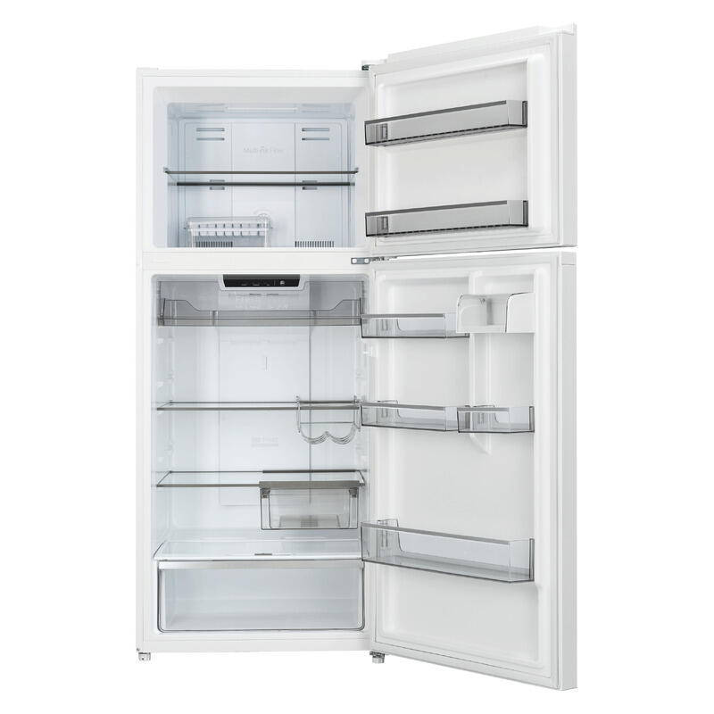 CHiQ 410L Top Mount Fridge Freezer - White