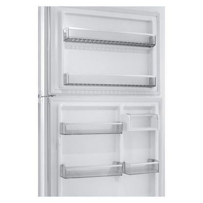 CHiQ 410L Top Mount Fridge Freezer - White