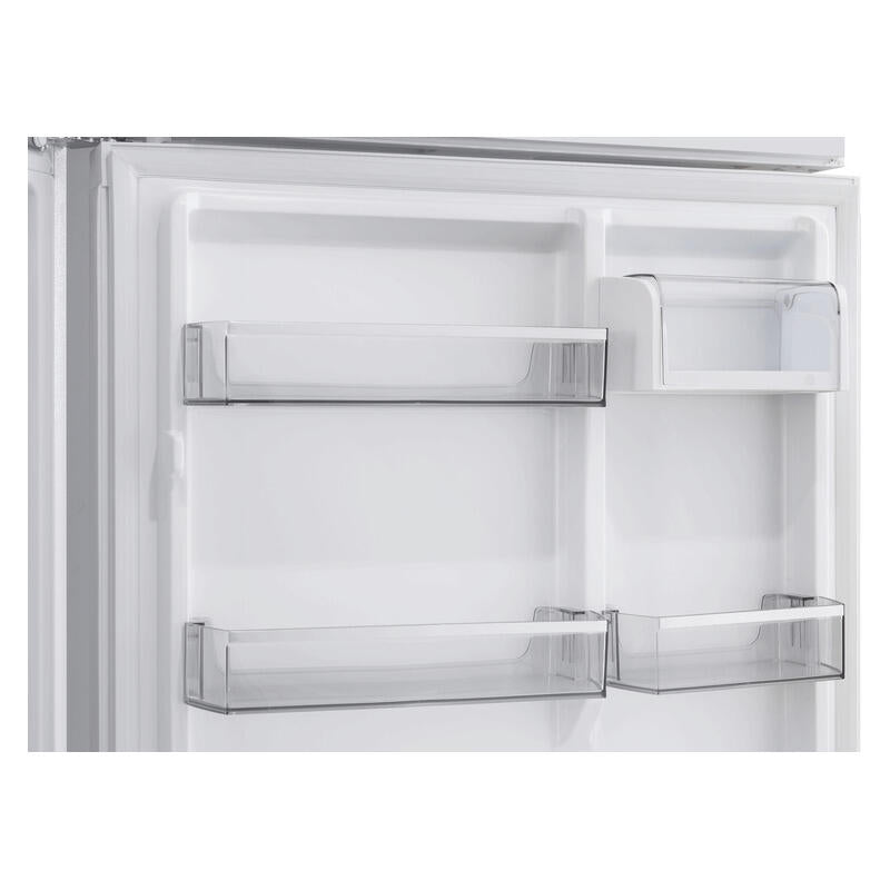 CHiQ 410L Top Mount Fridge Freezer - White