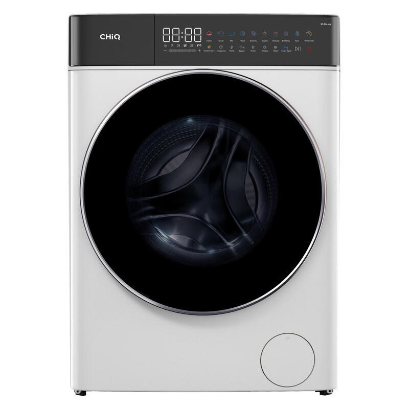 CHiQ 10kg + 6kg Front Load Washing Machine & Dryer Combo - White