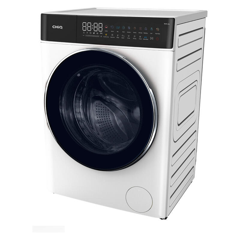 CHiQ 10kg + 6kg Front Load Washing Machine & Dryer Combo - White