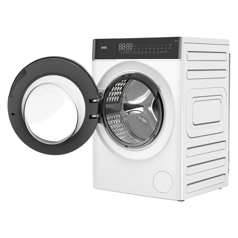 CHiQ 10kg + 6kg Front Load Washing Machine & Dryer Combo - White