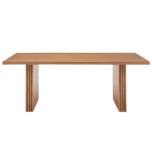 Cleo 210cm Timber Dining Table - Natural
