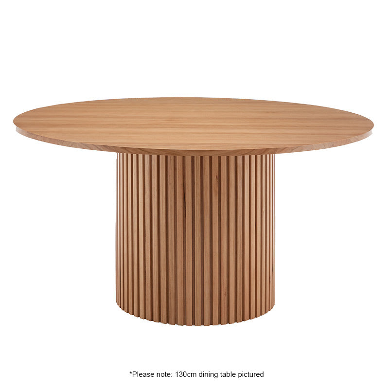 Cleo 150cm Round Dining Table - Natural