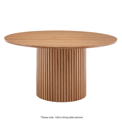 Cleo 150cm Round Dining Table - Natural