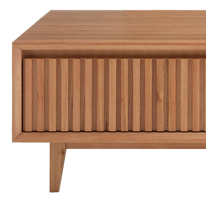 Cleo Single Drawer Coffee Table - Natural
