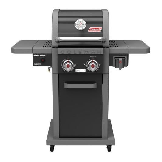 Coleman Revolution 2 Burner BBQ - Black Gloss