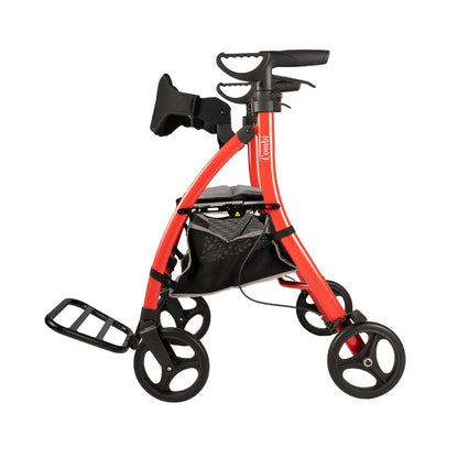 Zoom Mobility Combi Rollator - Red