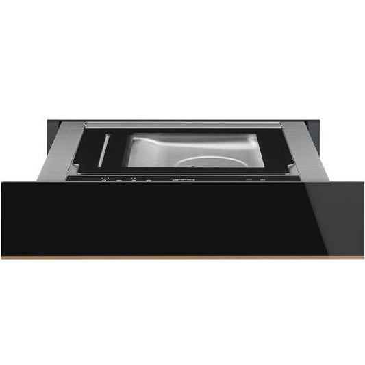 Smeg Dolce Stil Novo 15cm Vacuum Drawer - Black/Copper