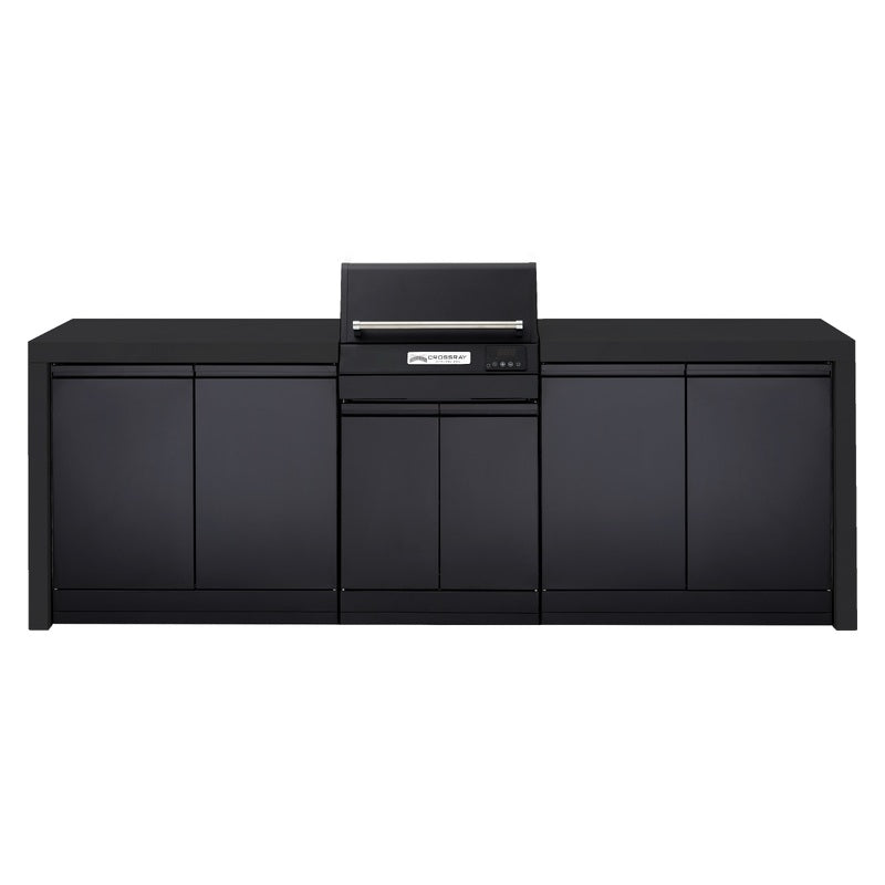 Crossray eXtreme Electric Outdoor Kitchen - Black