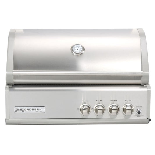 Crossray 4 Burner Gas BBQ Inbuilt