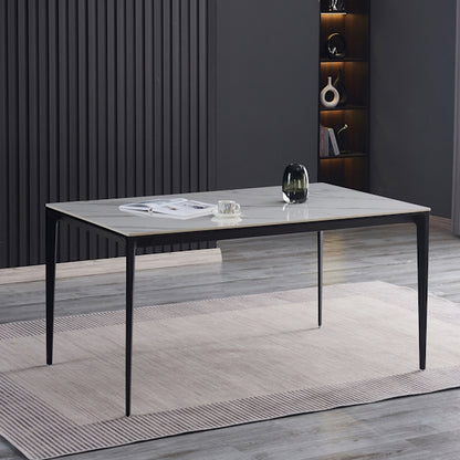 Cruz 150cm Dining Table - White/Grey