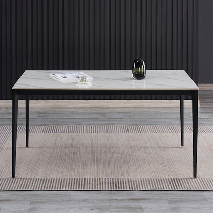 Cruz 150cm Dining Table - White/Grey