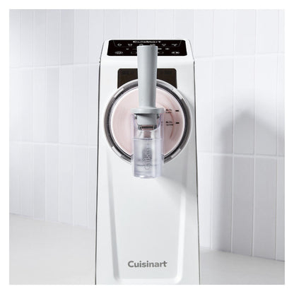 Cuisinart Frost Fusion 6-in-1 Slushy & Ice Cream Maker - White