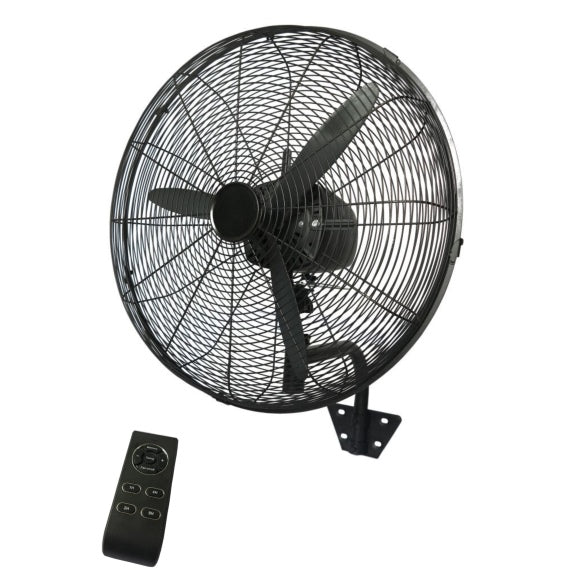 Dimplex 50CM High Velocity Wall Fan with Remote - Matte Black