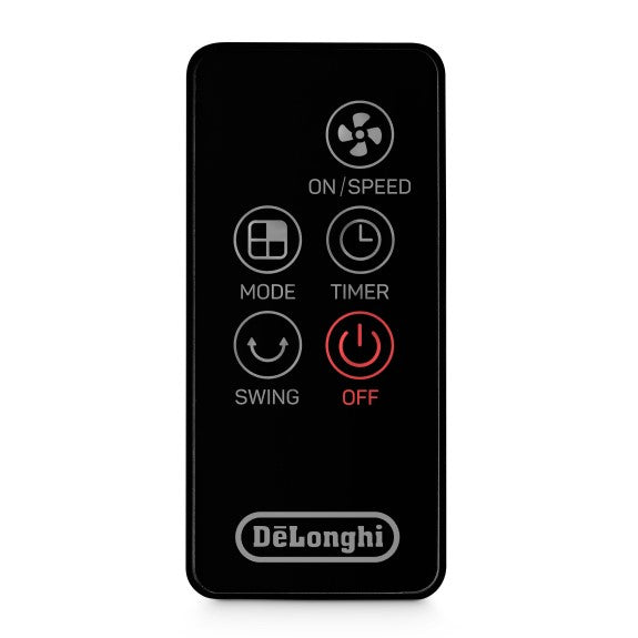 Delonghi Tower Fan with Timer - Black