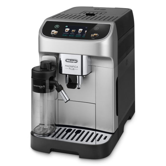 DeLonghi Magnifica Plus Fully Automatic Coffee Machine - Silver