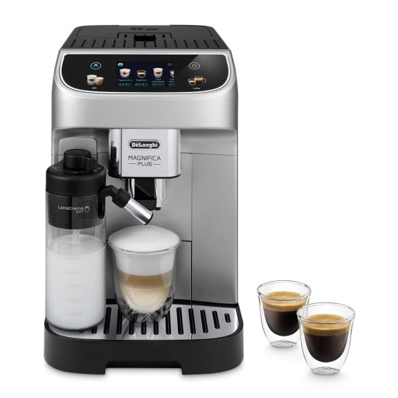DeLonghi Magnifica Plus Fully Automatic Coffee Machine - Silver