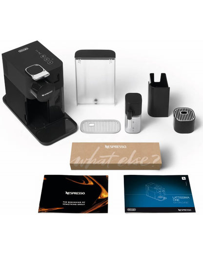 DeLonghi Lattissima One Evo Nespresso Machine - Black