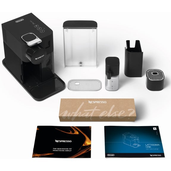 DeLonghi Lattissima One Evo Nespresso Machine - Black